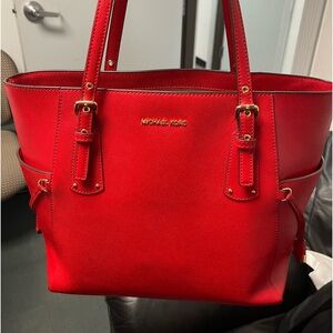 MICHAEL Michael Kors Red Tote Bag